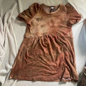NWT fall tie dye dress
